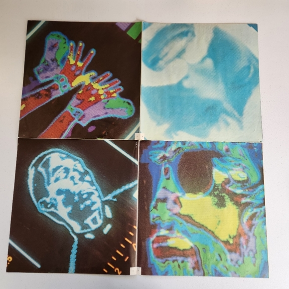 The Rolling Stones Vinyl Record Emotional Rescue with Poster First Pressing EX - Picture 11 of 13